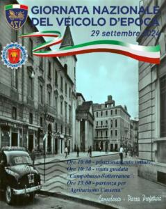 2024 - Giornata nazionale del veicolo d'epoca