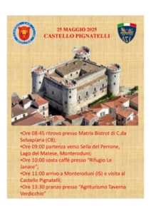 25 Maggio 2025 - Castello Pignatelli in Monteroduni (IS)