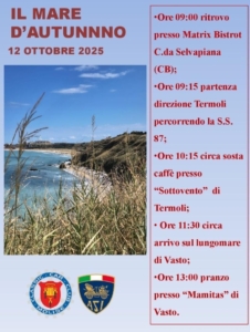 12 ottobre 2025 - Il mare d'autunno